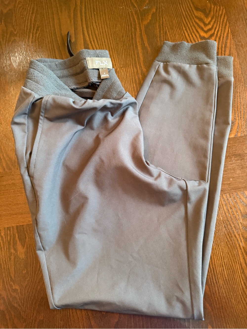 FLX Men's Gray Performance Joggers
